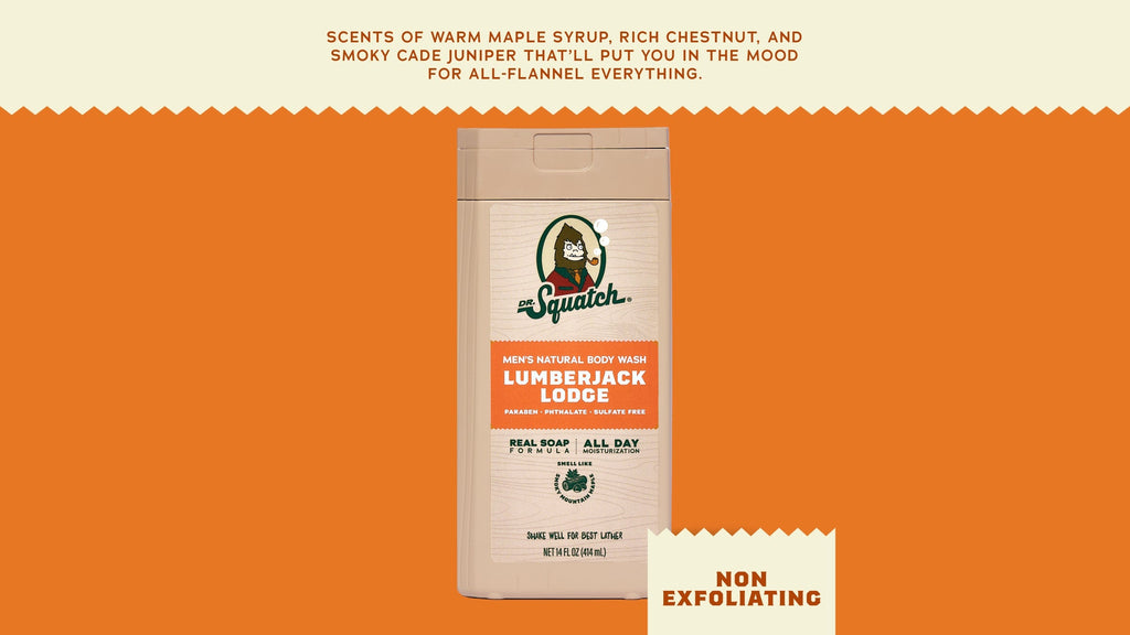 14 oz Lumberjack Lodge Body Wash - Built for Better Showers