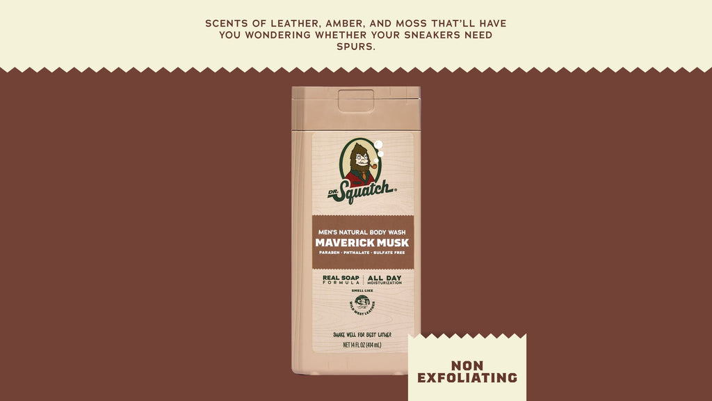 14 oz Maverick Musk Body Wash - Give Your Soap a Raise