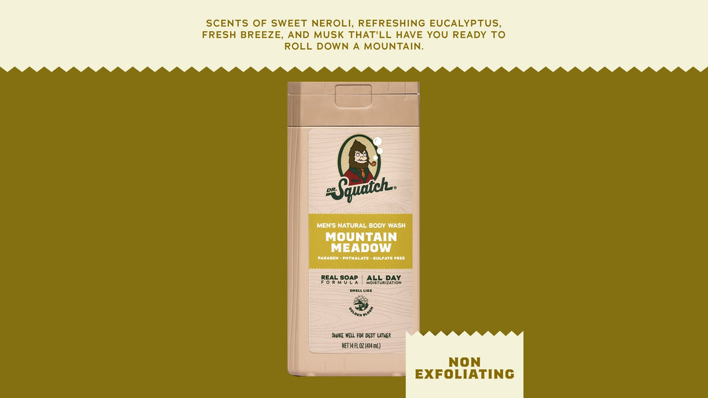 14 oz Mountain Meadow Body Wash - Good Smells Start Here