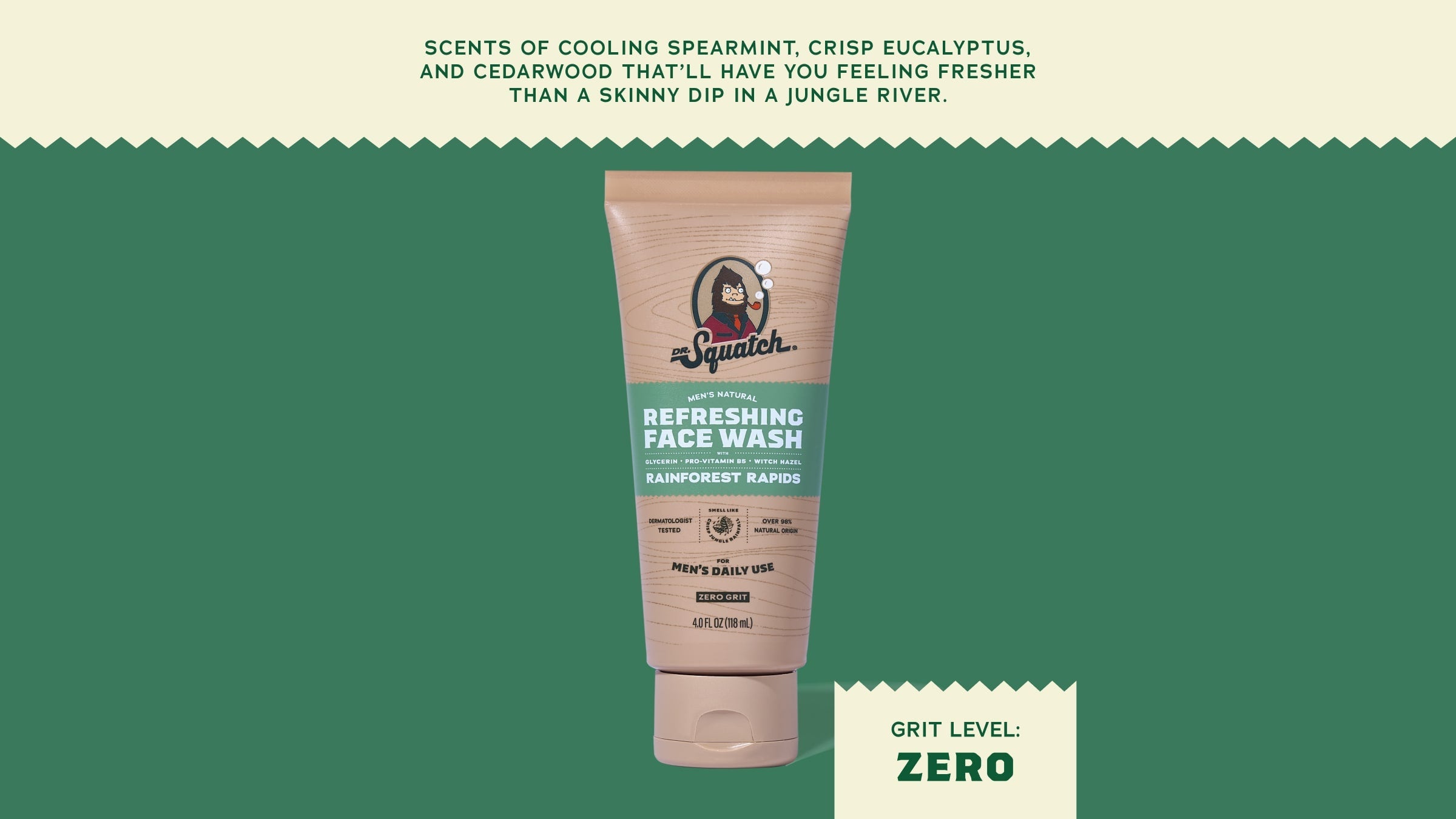 Rainforest Rapids Refreshing Face Wash - Freshness Built for Men