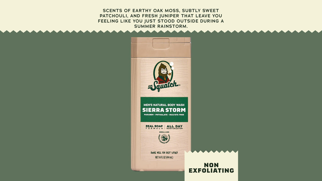 14 oz Sierra Storm Body Wash - Go Beyond Basic Soap