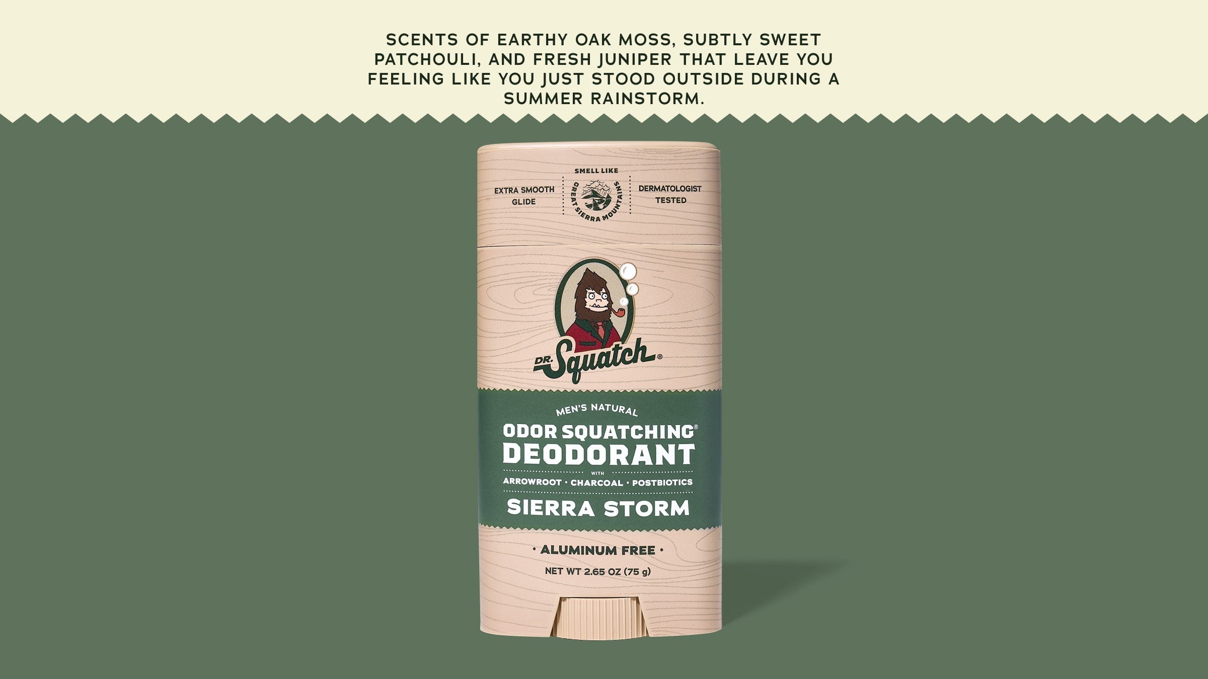 Sierra Storm Deodorant - Shower Gear That Delivers