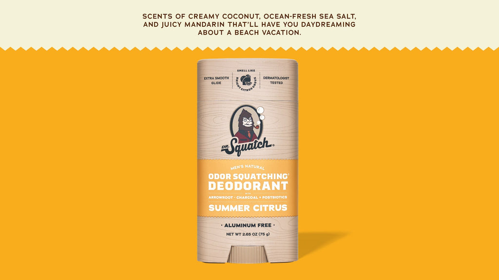 Summer Citrus Deodorant - Wash Better Every Morning