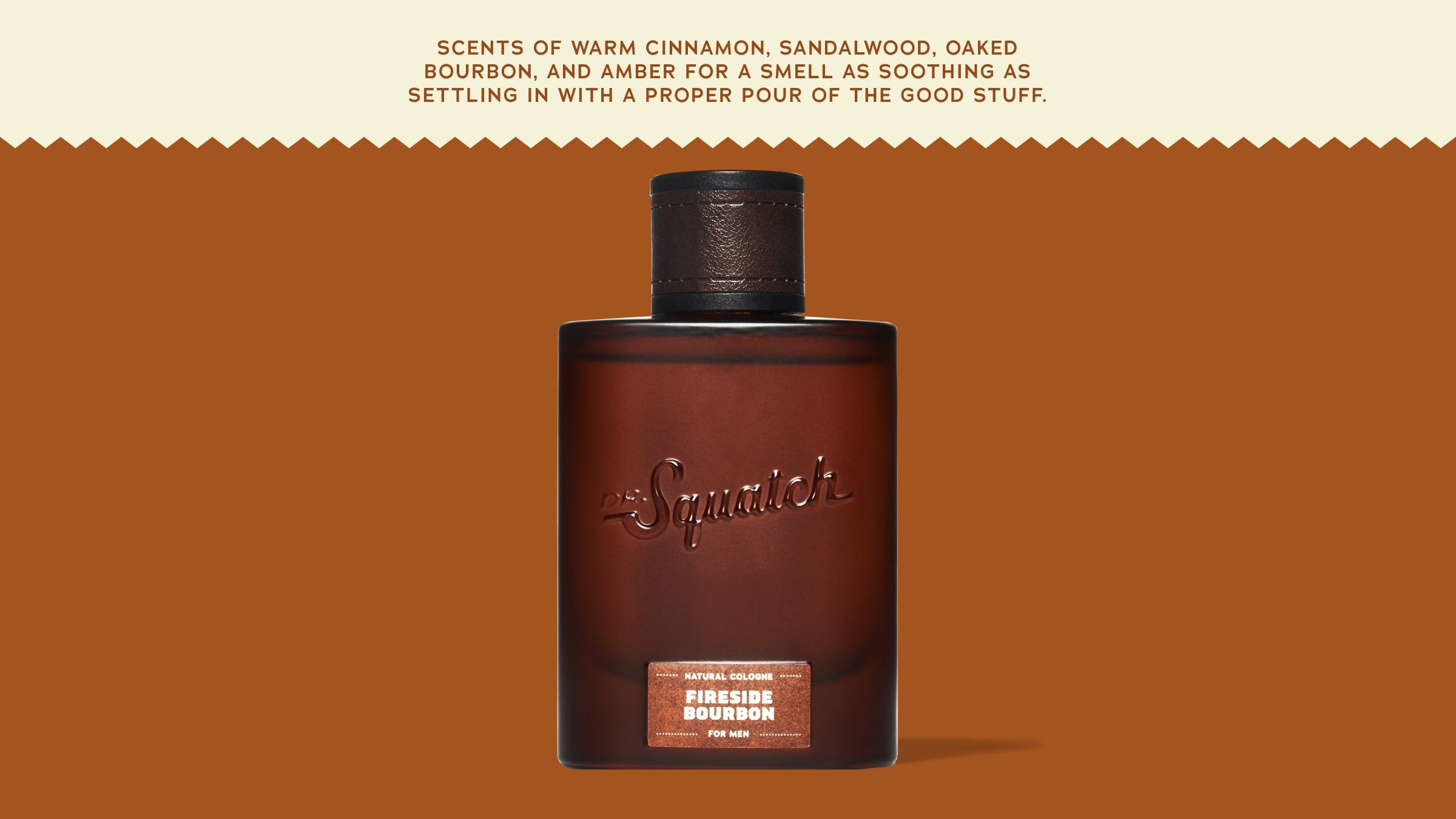 Fireside Bourbon Cologne - Men's Soap That Delivers