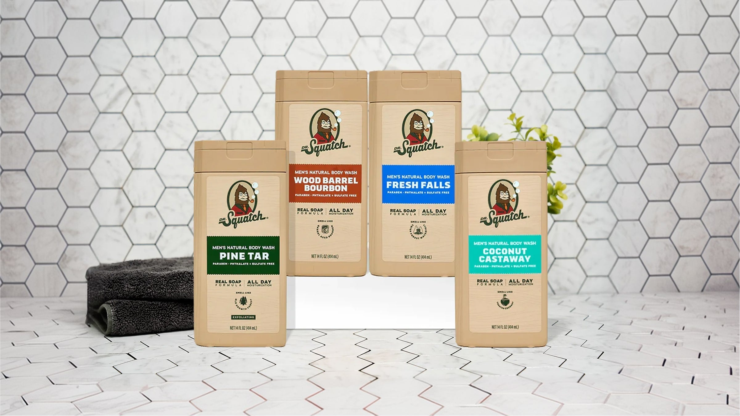 Body Wash 4-Pack - Shower Better Today