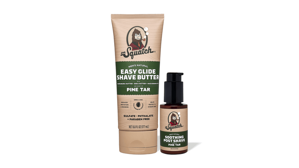 Pine Tar Smooth Shave Bundle - Make Your Shower Work Harder