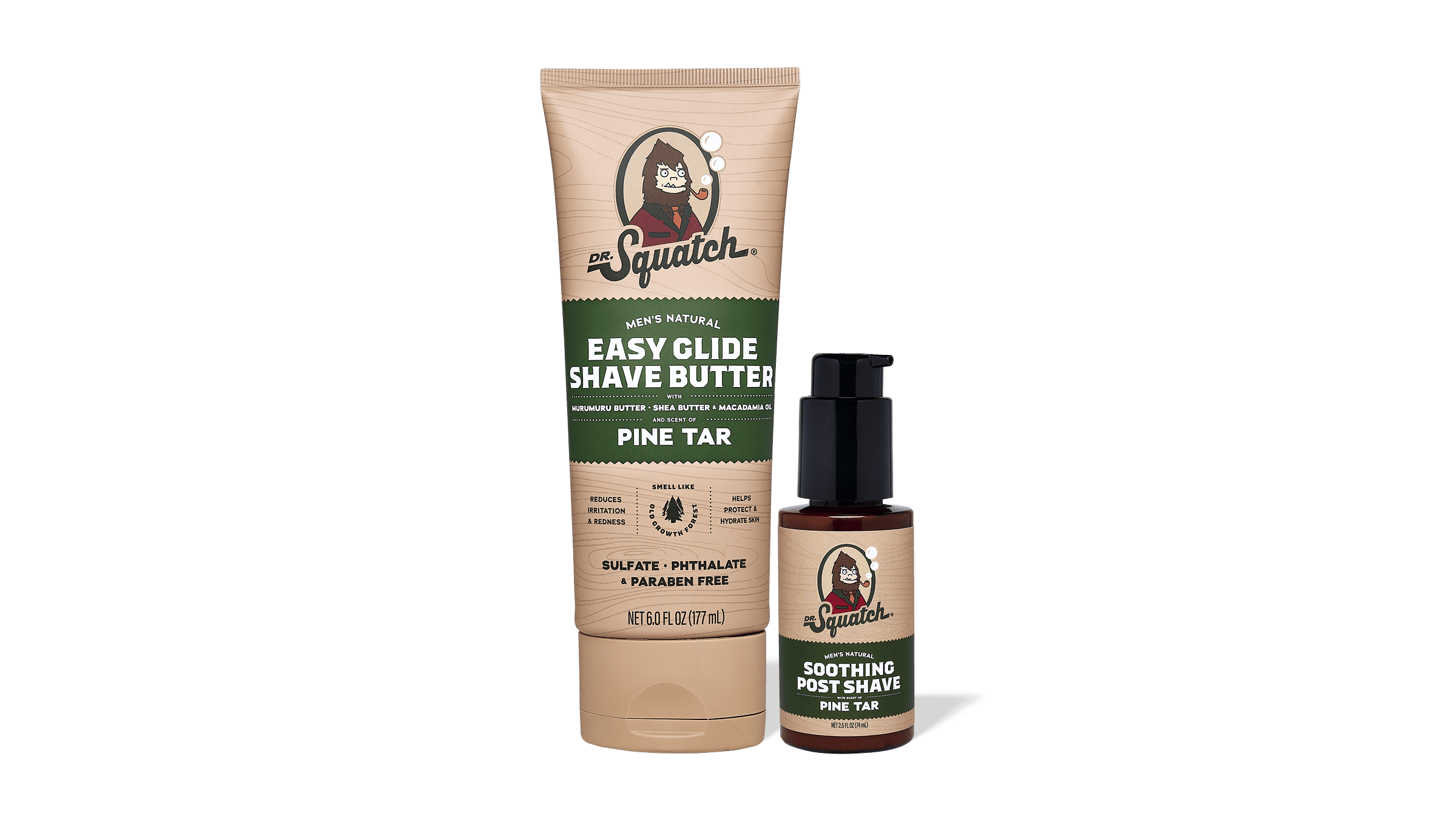 Pine Tar Smooth Shave Bundle - Make Your Shower Work Harder