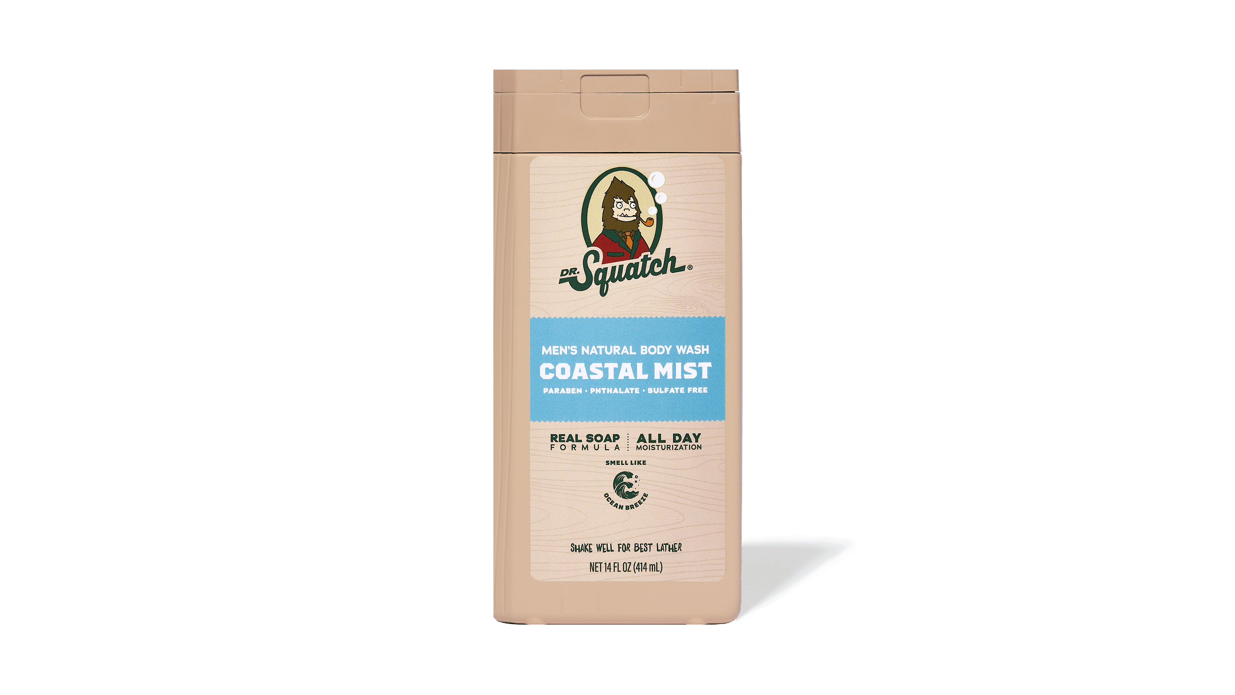 14 oz Coastal Mist Body Wash - Fresh Scent Every Shower