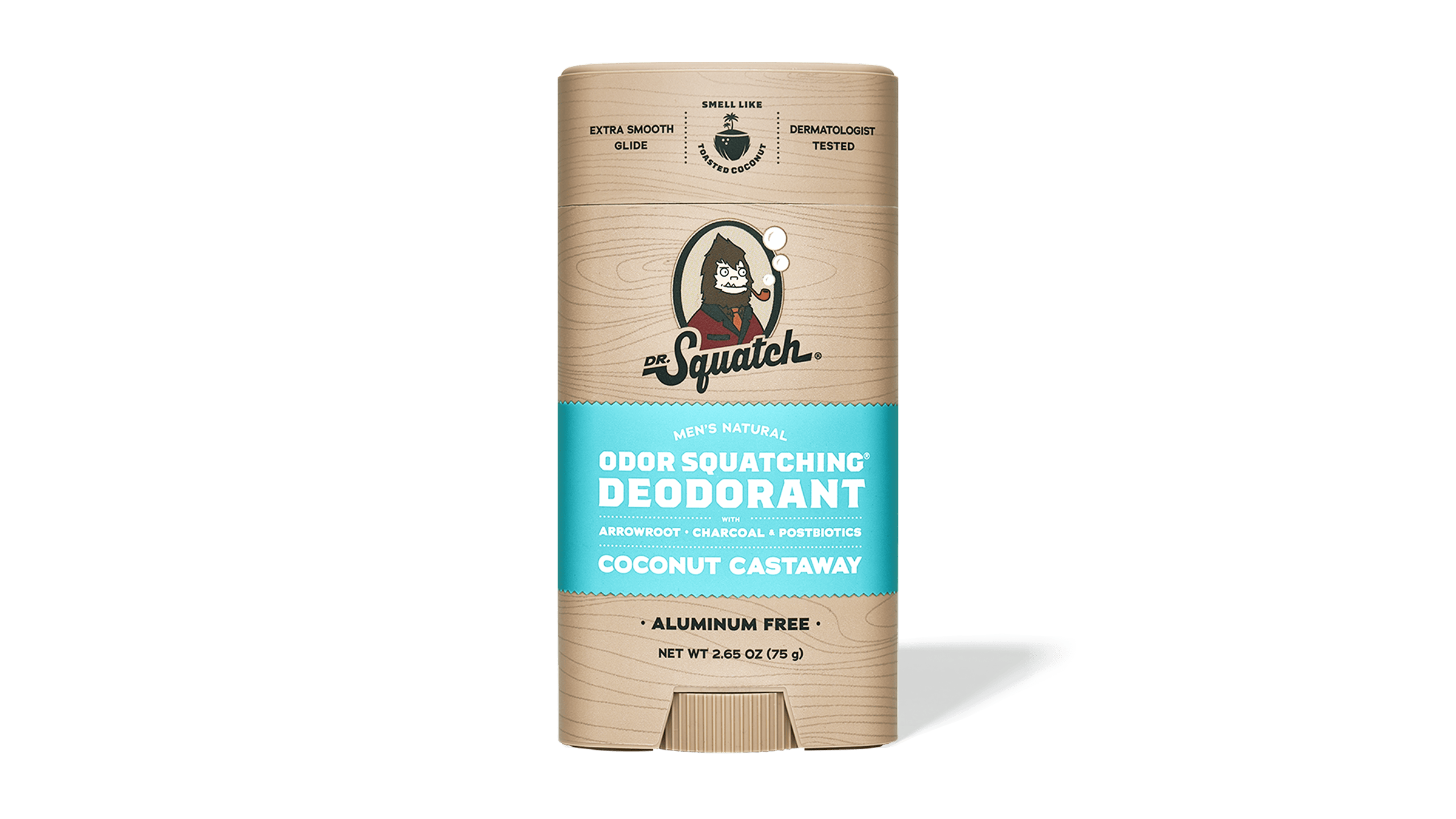 Coconut Castaway Deodorant - Fresh Soap for Men