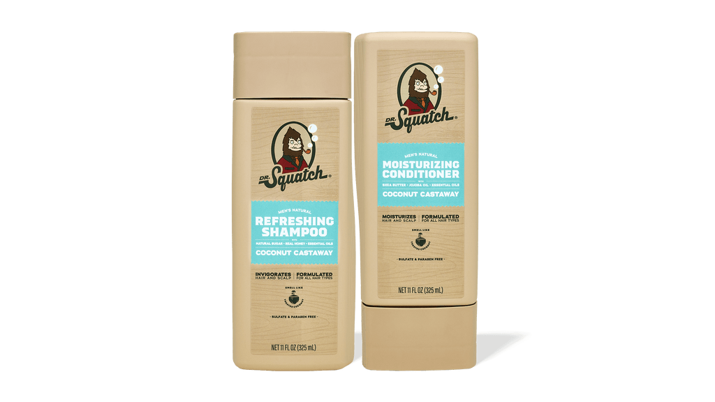 Coconut Castaway Hair Care Kit - Smell Great After Every Wash