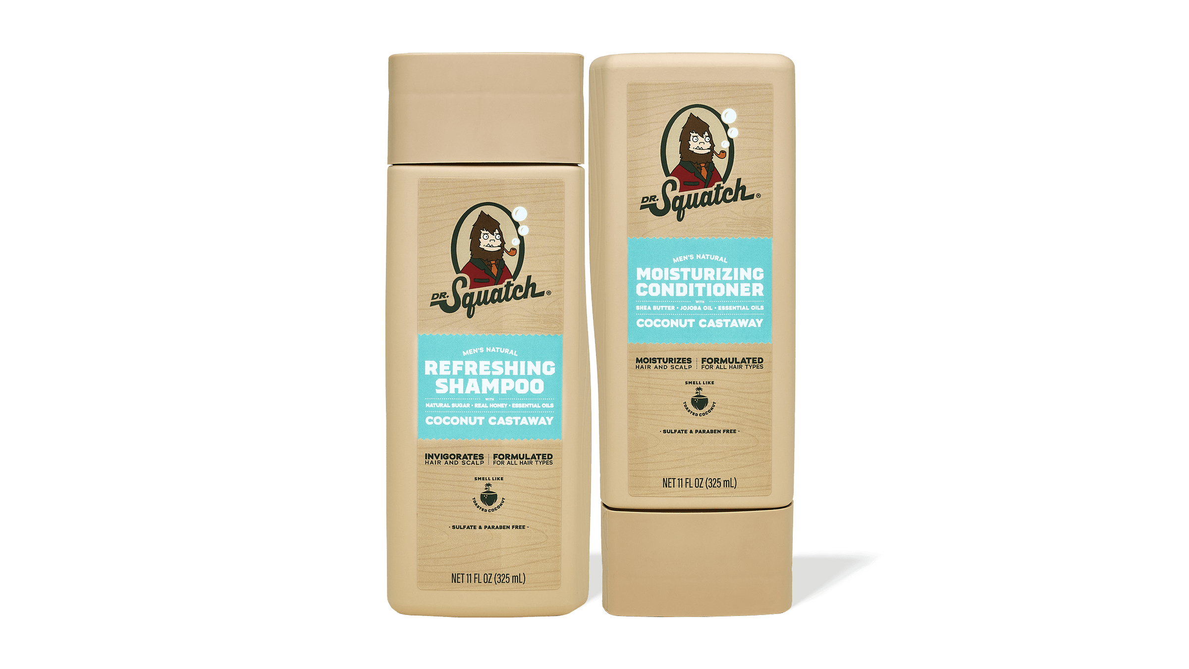 Coconut Castaway Hair Care Kit - Built for Everyday Freshness
