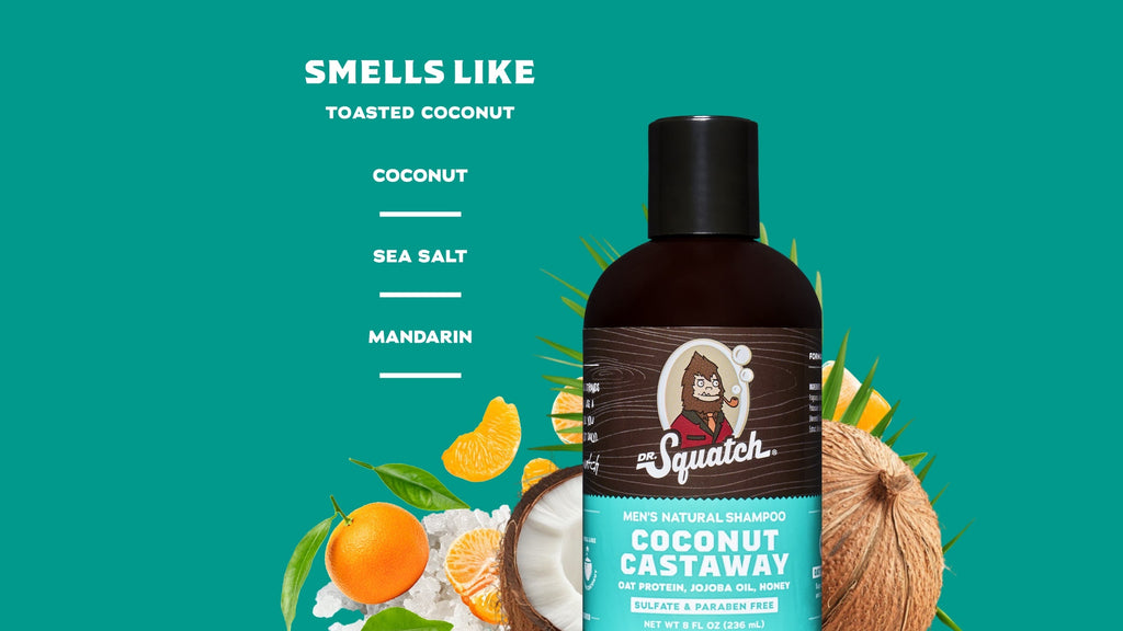 Coconut Castaway Shampoo - Rugged Soap for Men
