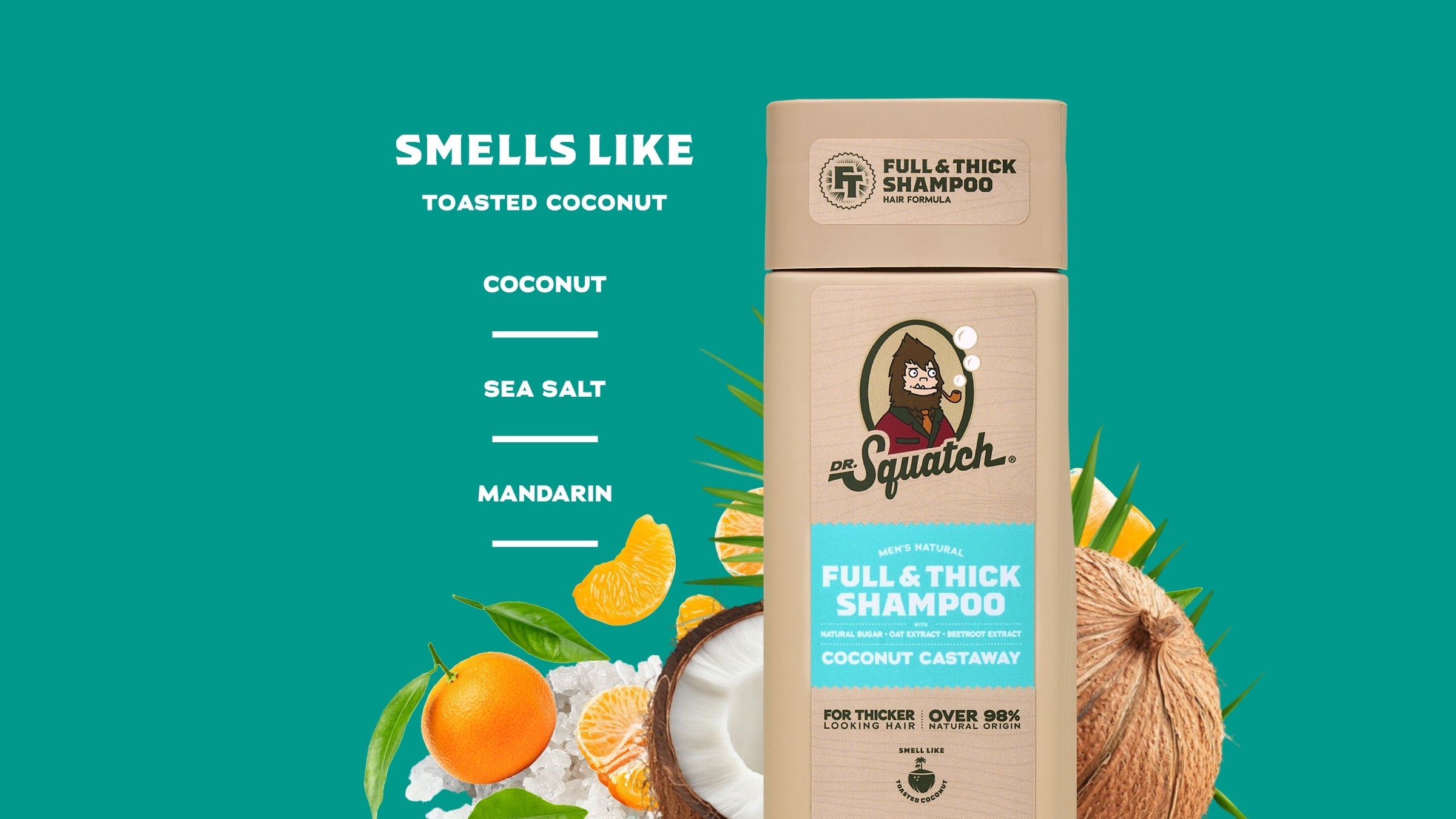 Full & Thick Hair Care Kit - Bold Scents for Clean Skin