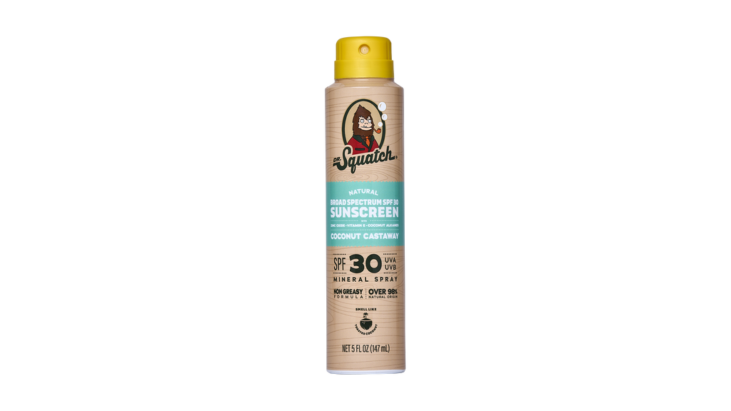 Coconut Castaway Spray Sunscreen - Daily Clean With Bold Scent