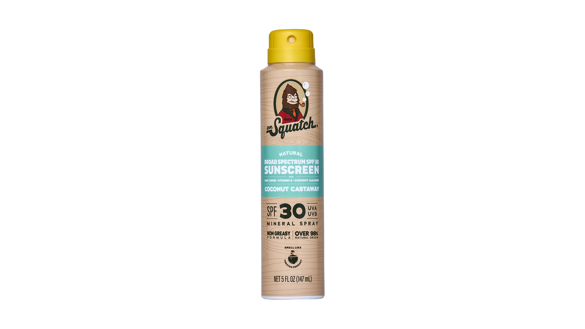 Coconut Castaway Spray Sunscreen - Daily Clean With Bold Scent
