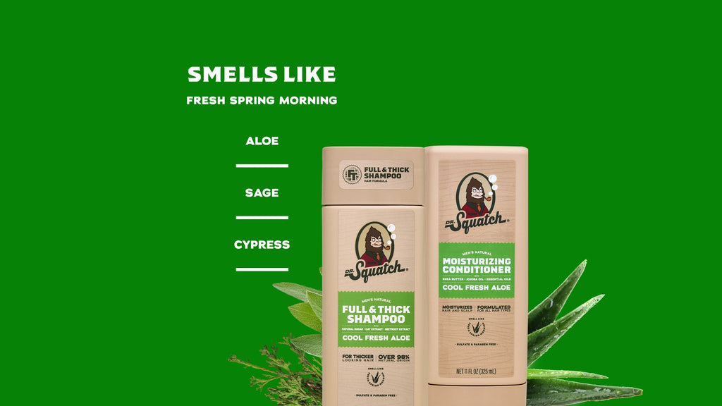 Full & Thick Hair Care Kit - Bold Scents for Clean Skin