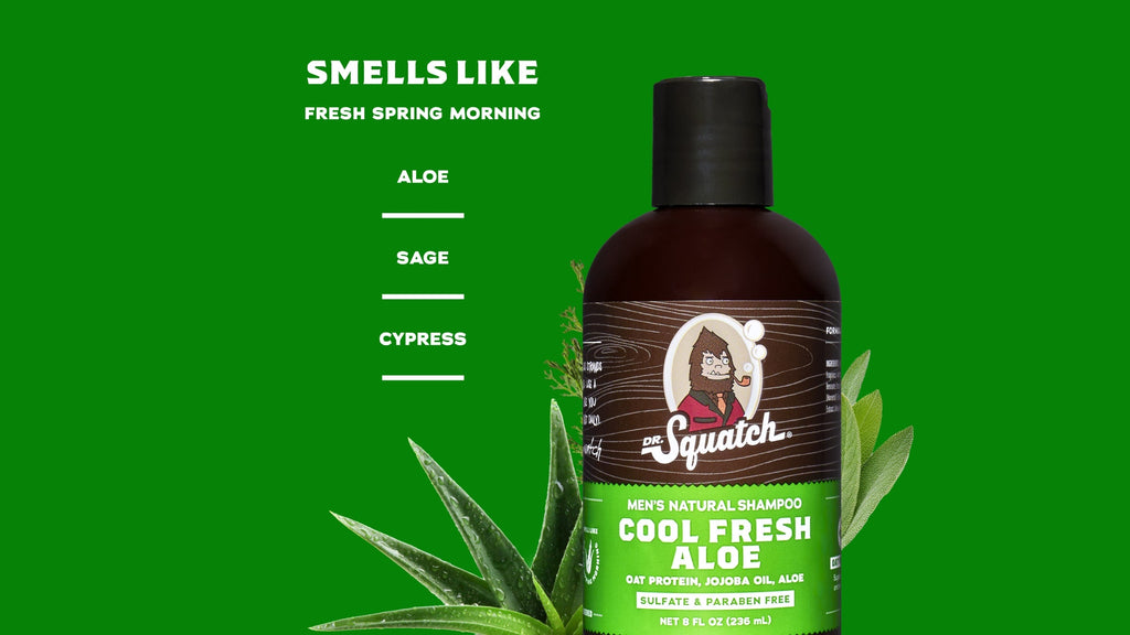 Cool Fresh Aloe Shampoo - Wash Away the Funk