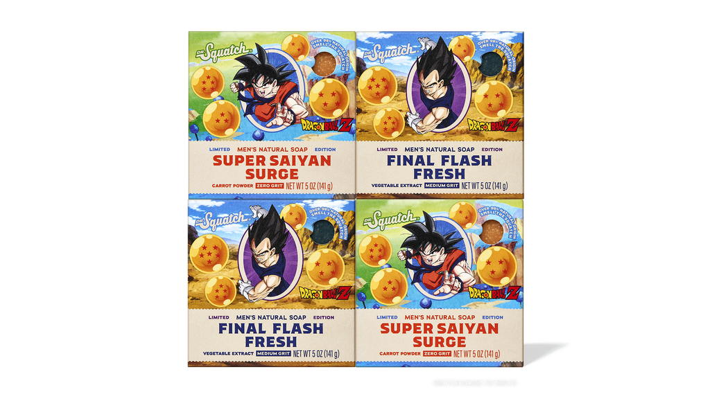 Dragon Ball Z 4-Pack - Make Clean Feel Rugged