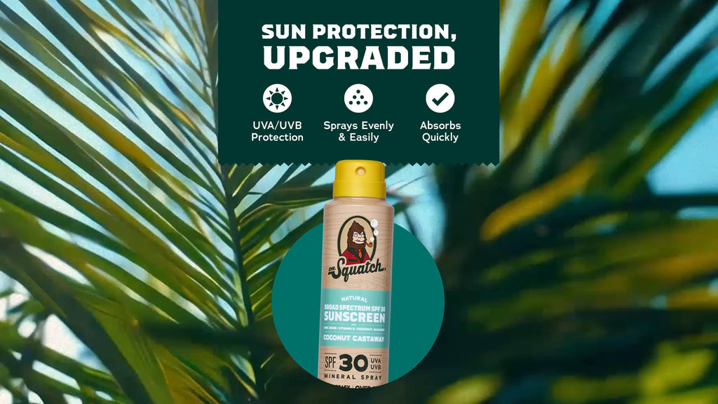 Coconut Castaway Spray Sunscreen - Daily Clean With Bold Scent