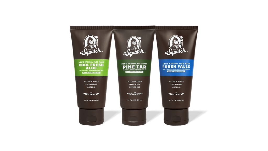 Face Wash 3-Pack - Smell Clean Not Overdone