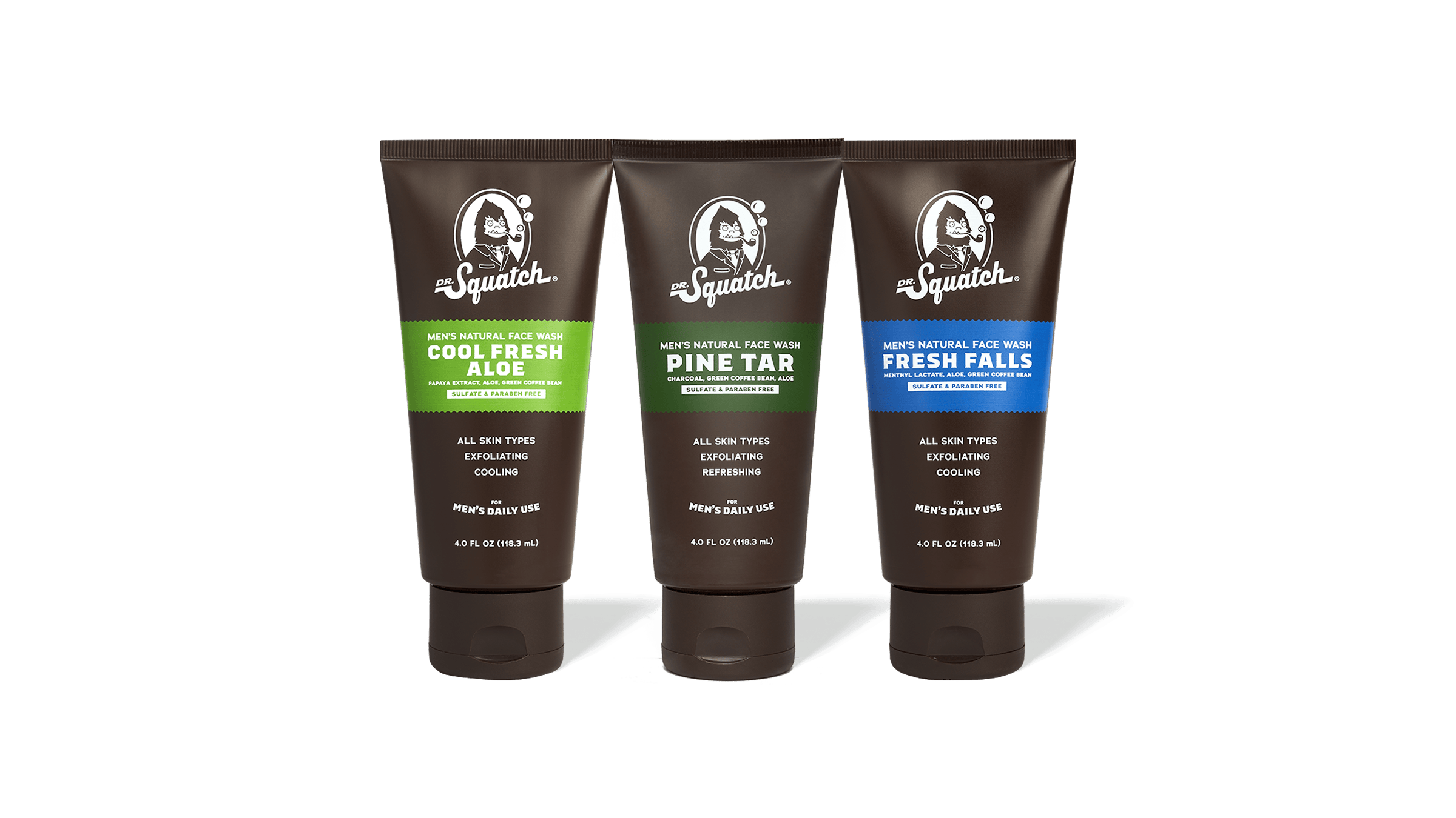 Face Wash 3-Pack - Smell Clean Not Overdone