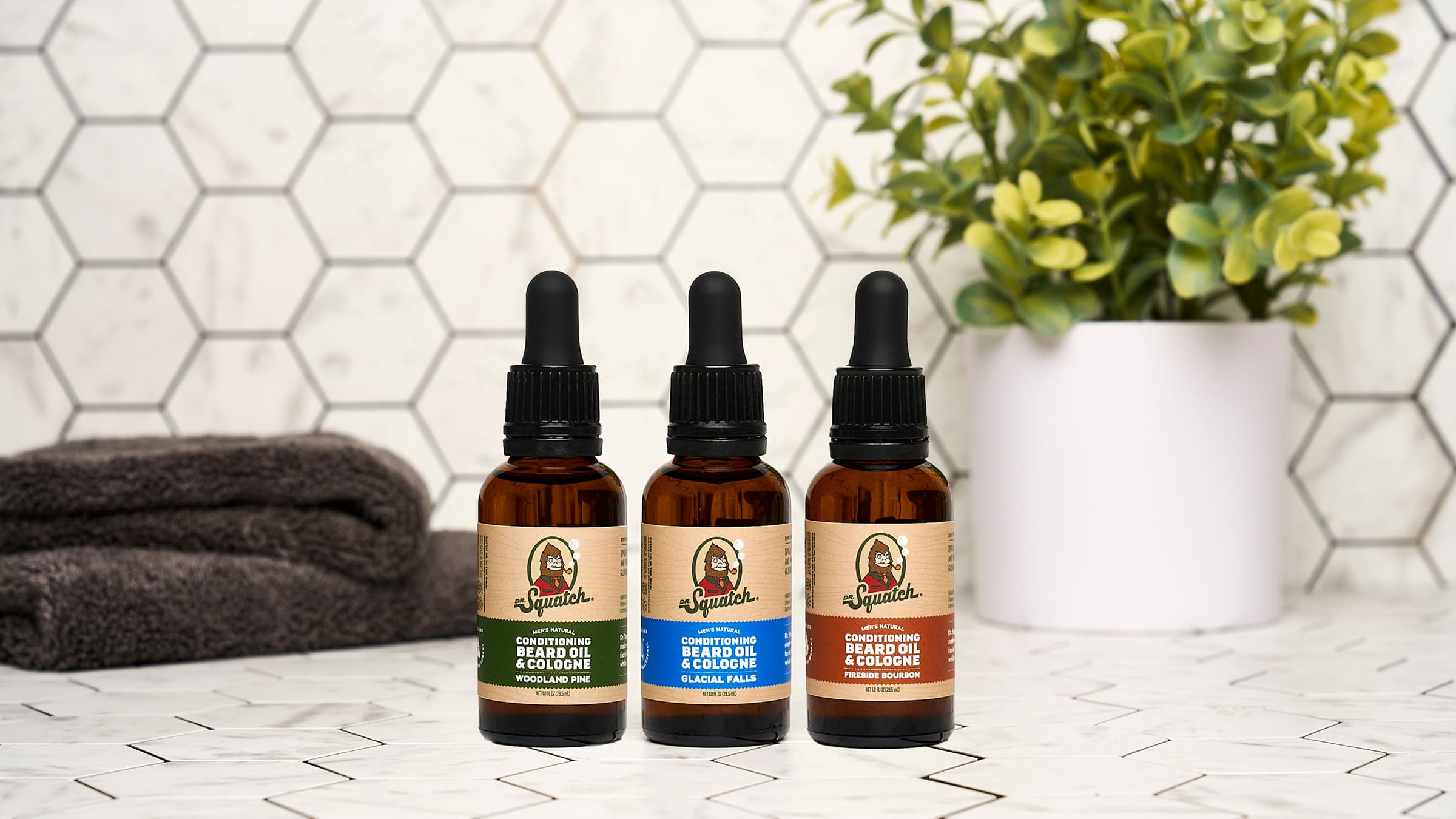 Conditioning Beard Oil & Cologne Fireside Bourbon - Your Shower Just Got Better