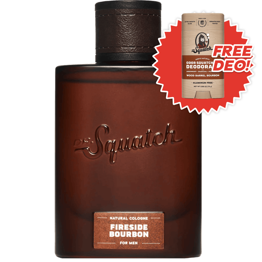 Fireside Bourbon Cologne with Free Deo! - Wash Like You Care
