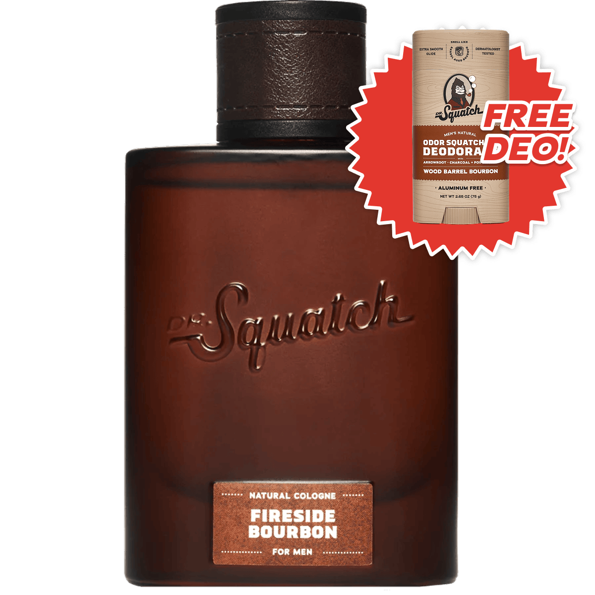 Fireside Bourbon Cologne with Free Deo! - Wash Like You Care