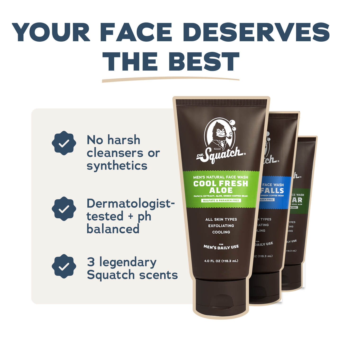 Fresh Falls Face Wash - Clean That Feels Legit