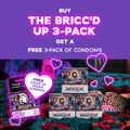 Bricc'd Up Condom 3-Pack - Simple Soap Big Freshness