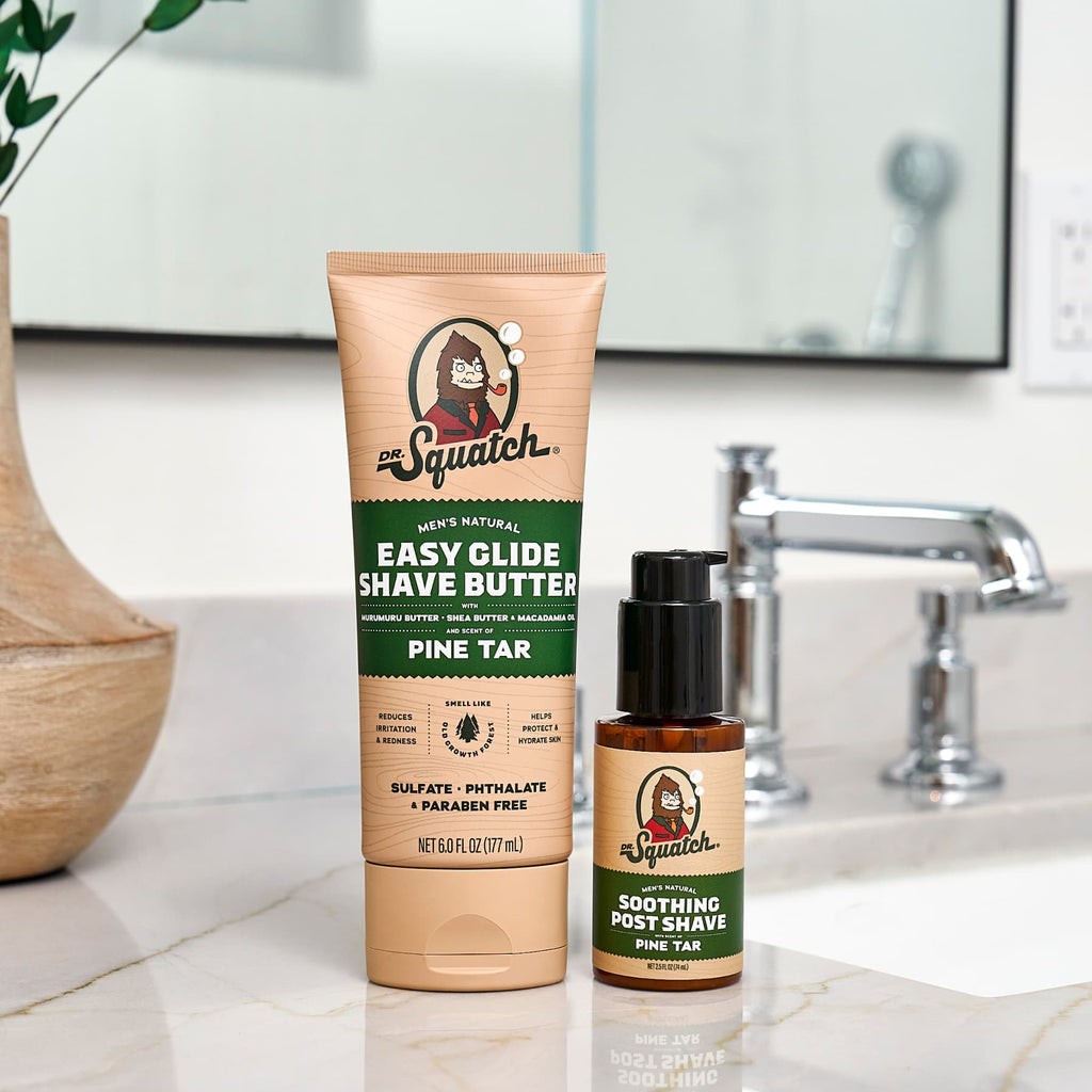 Pine Tar Smooth Shave Bundle - Make Your Shower Work Harder