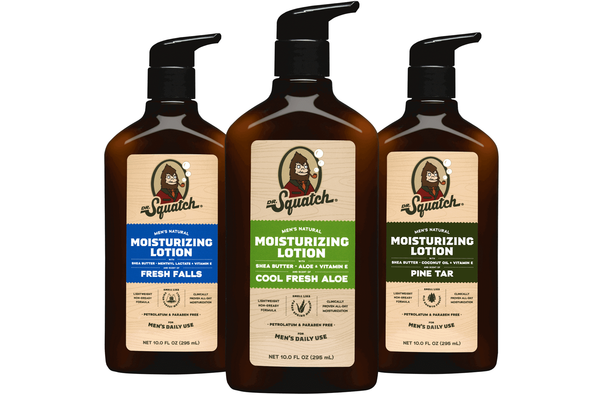 Lotion Subscription - 3 Bottles - Get Rugged Freshness Daily