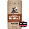 Essentials: Wood Barrel Bourbon Deodorant - Wash Off the Workday