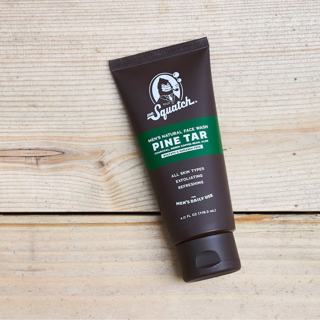 Pine Tar Face Wash - Get Rugged Freshness Daily