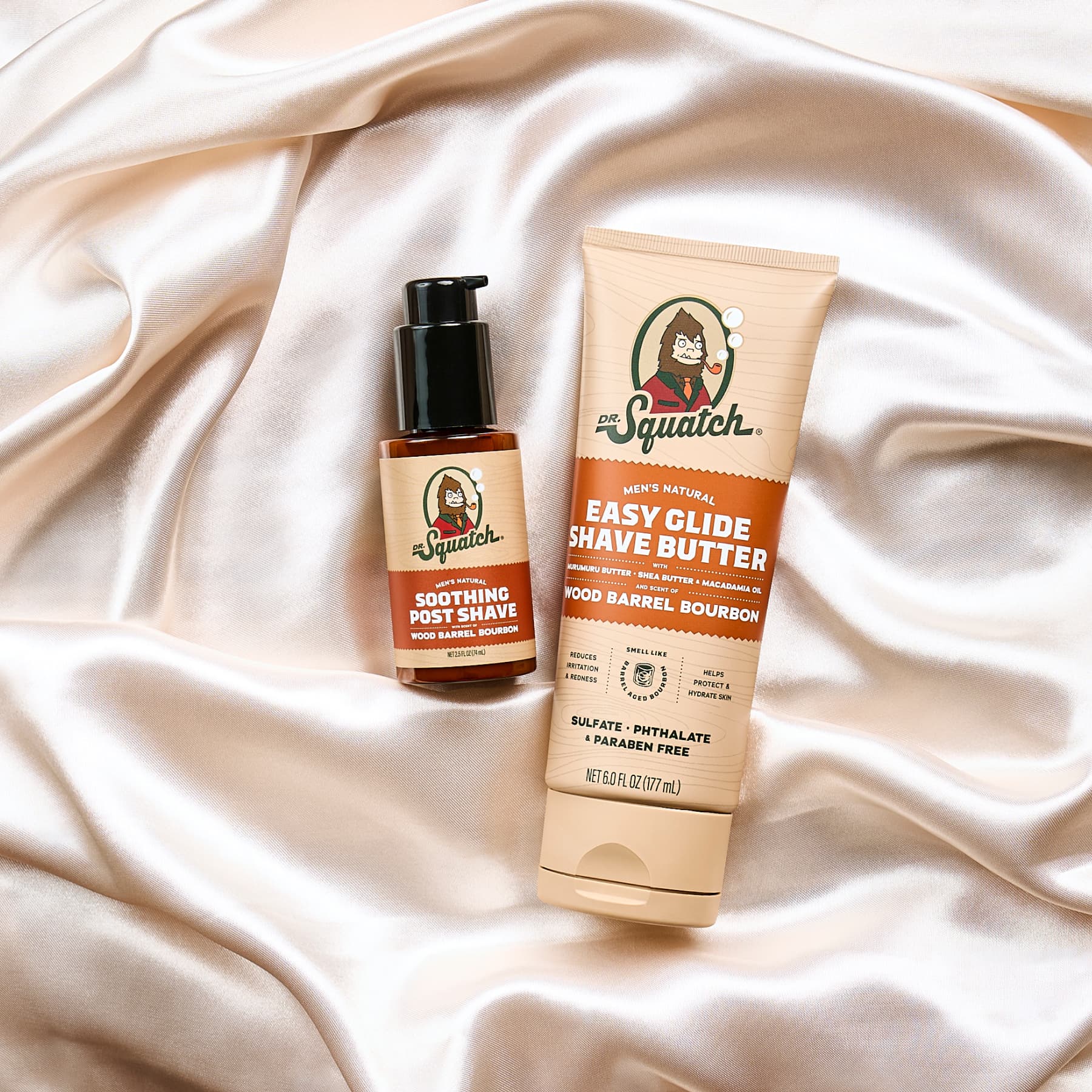 Wood Barrel Bourbon Smooth Shave Bundle - Your Better Shower Choice