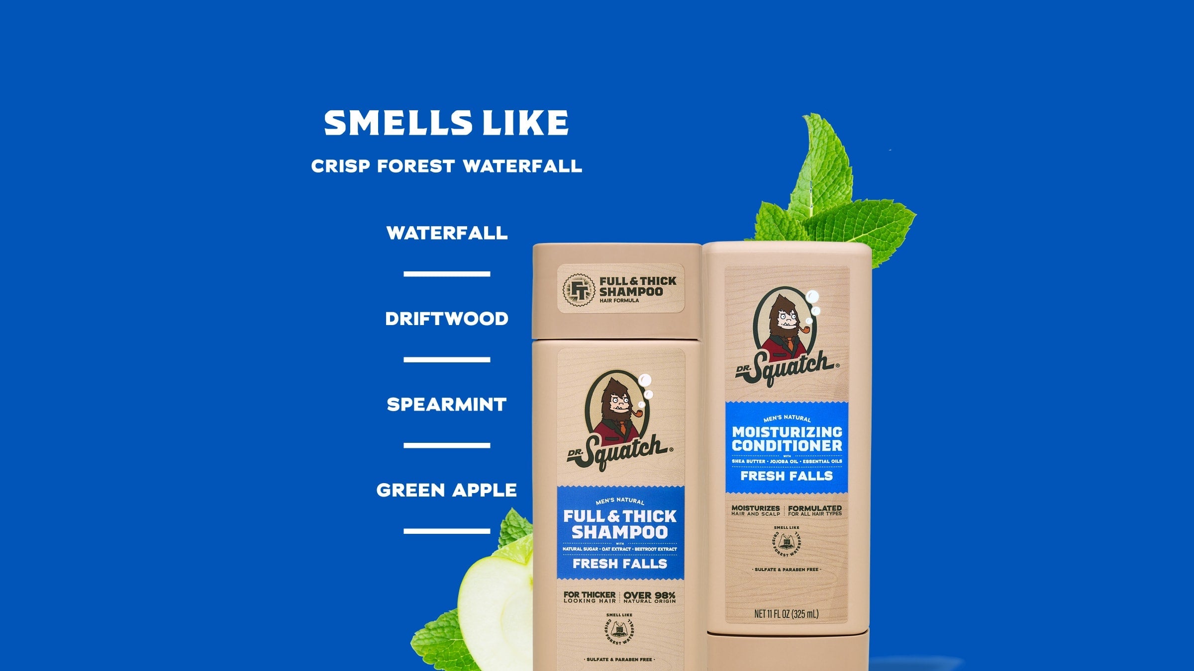 Full & Thick Hair Care Kit - Bold Scents for Clean Skin
