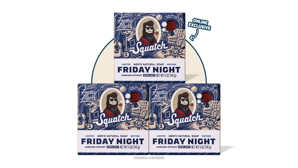 Friday Night 3-Pack - Soap Built for Men