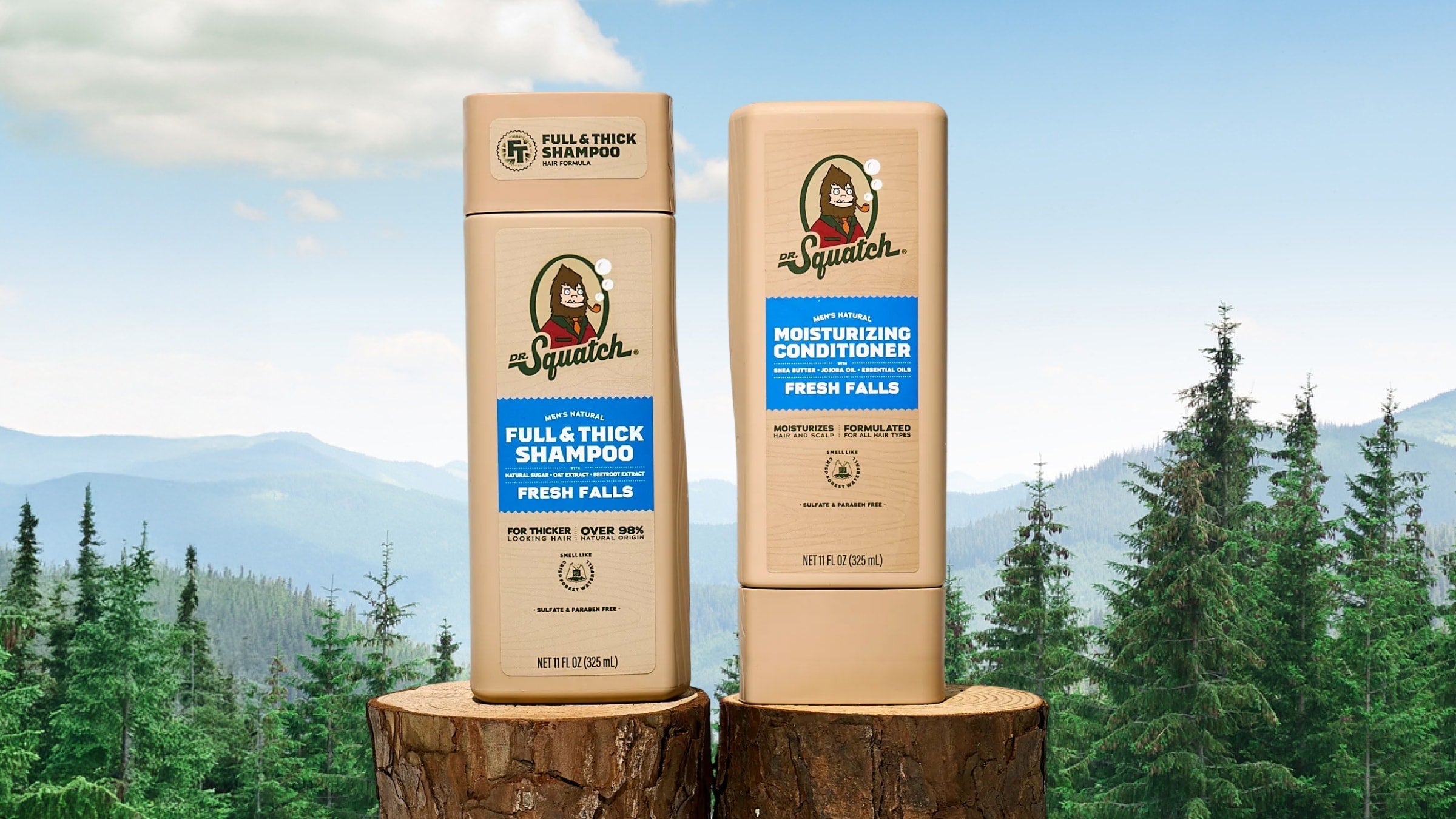 Full & Thick Hair Care Kit - Bold Scents for Clean Skin