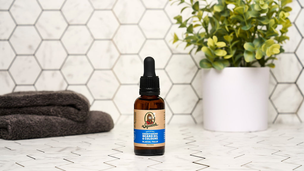 Conditioning Beard Oil & Cologne Glacial Falls - Hardworking Soap for Men