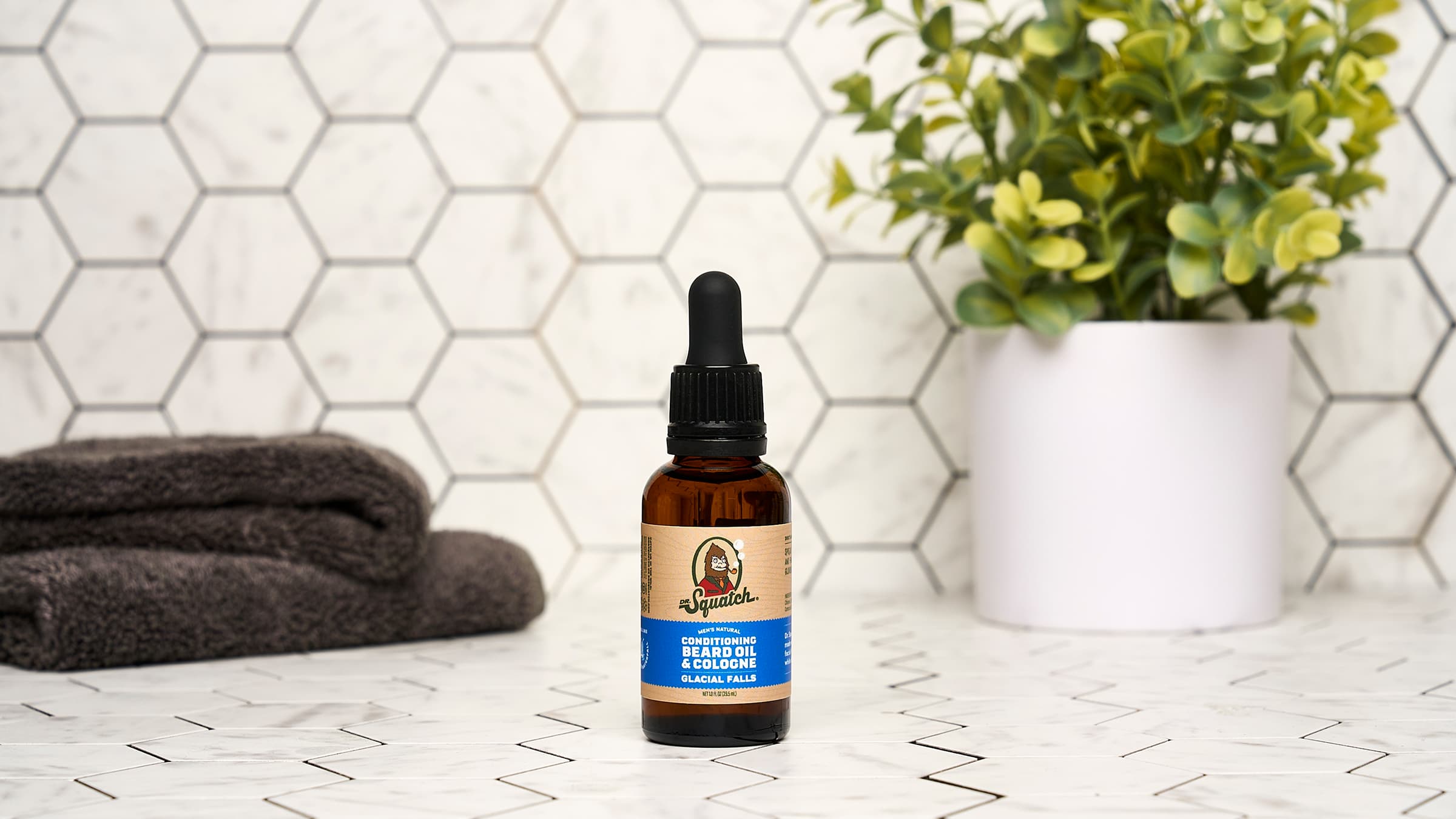 Conditioning Beard Oil & Cologne Glacial Falls - Hardworking Soap for Men