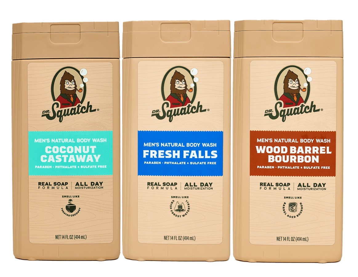 14 oz Body Wash Subscription - 3 Bottles - Feel Fresh and Look Ready