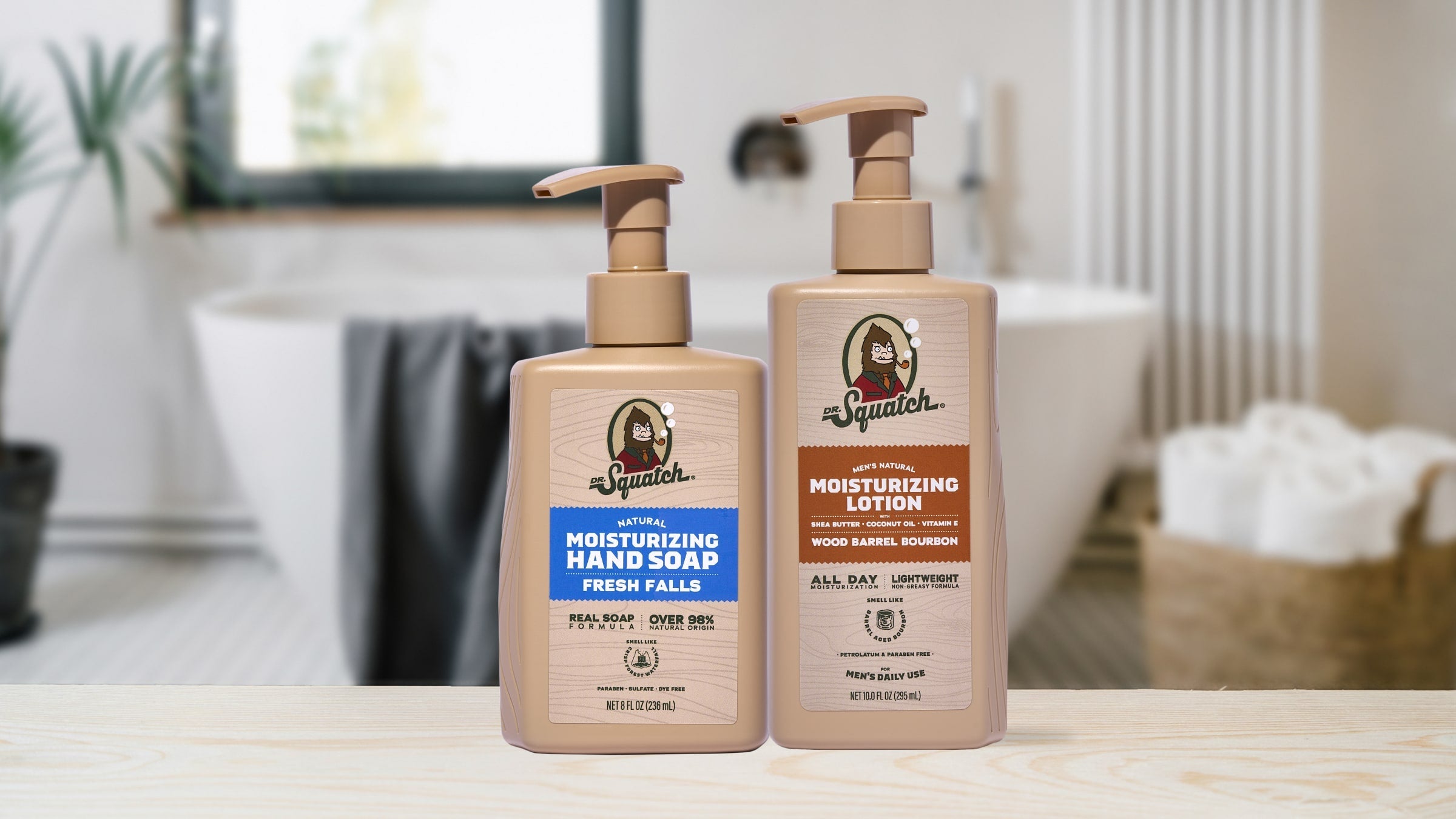 Hand Soap & Lotion Bundle - Fresh Scent With No Fuss
