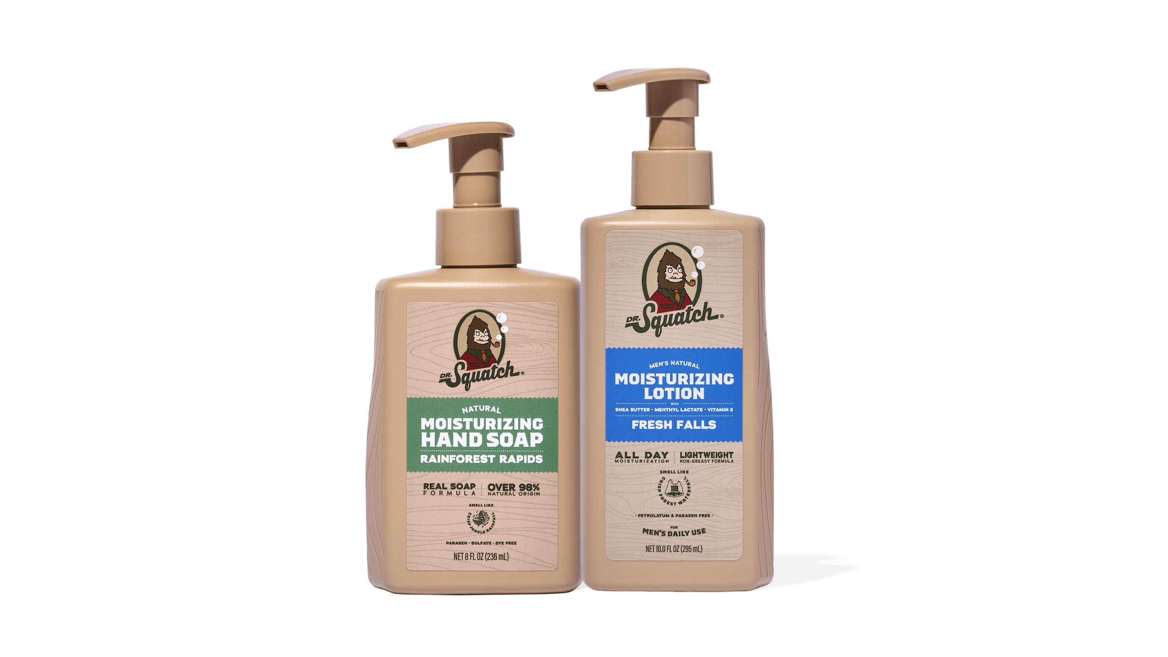 Hand Soap & Lotion Bundle - Fresh Scent With No Fuss