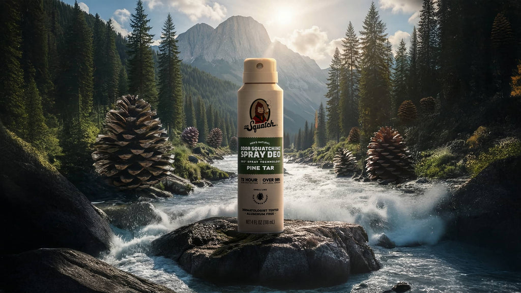Pine Tar Spray Deodorant - Get Clean Without the Fuss