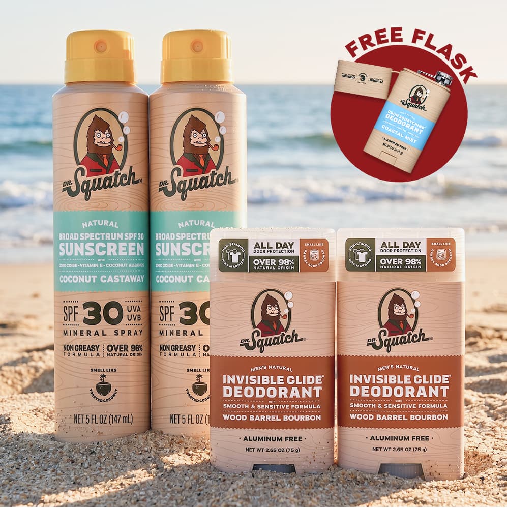 Festival Set + FREE Deo Flask - Your Shower Needs This