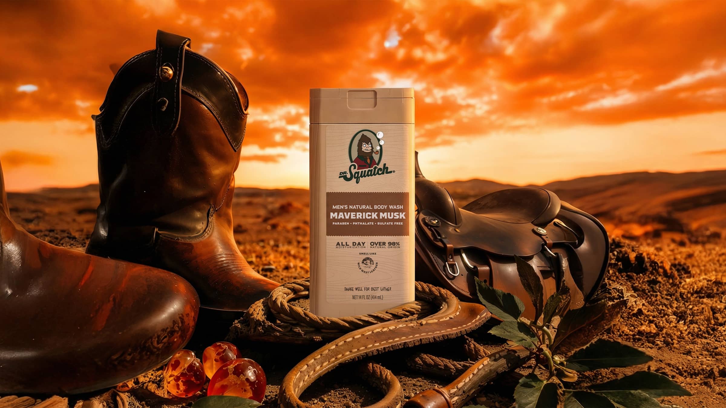 14 oz Maverick Musk Body Wash - Give Your Soap a Raise