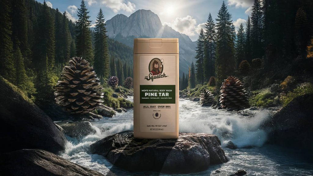 14 oz Pine Tar Exfoliating Body Wash - Soap That Gets It Done