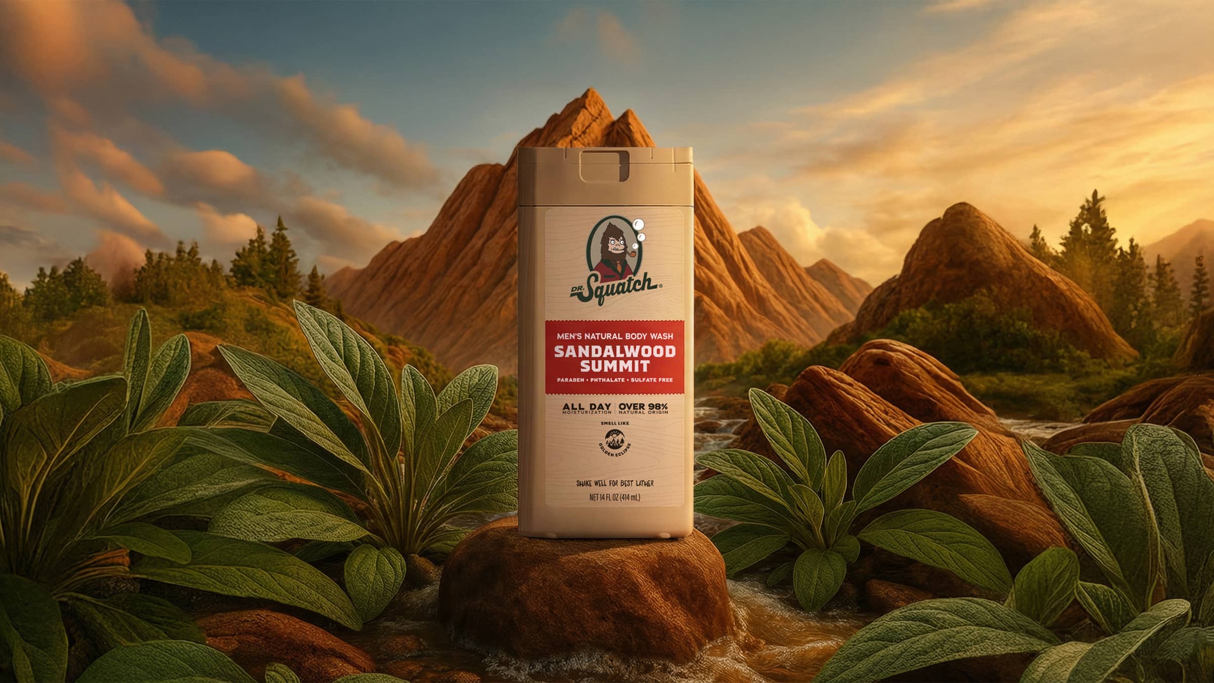 14 oz Sandalwood Summit Body Wash - Your New Fresh Habit