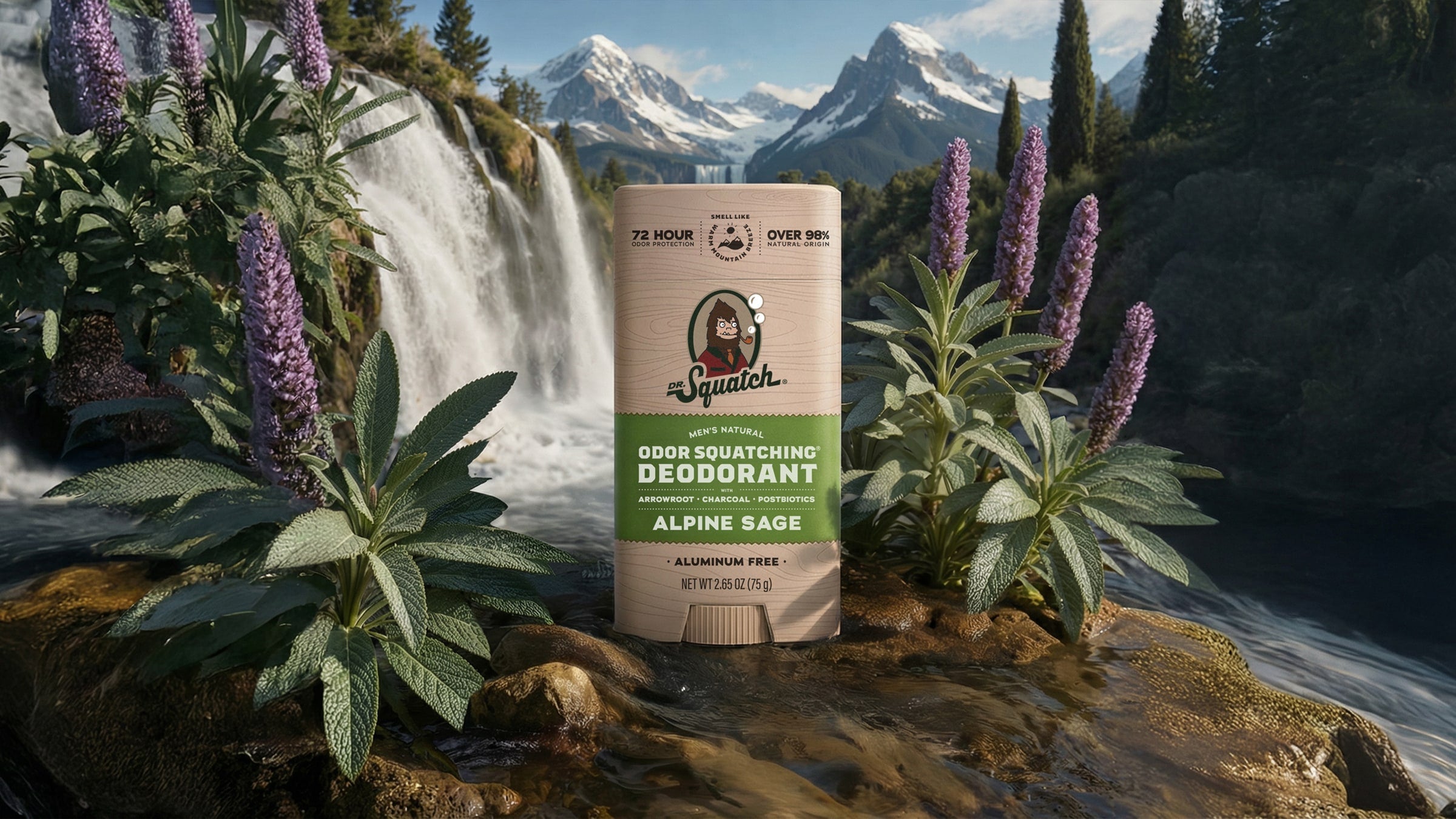 Alpine Sage Deodorant - Soap Built for Men