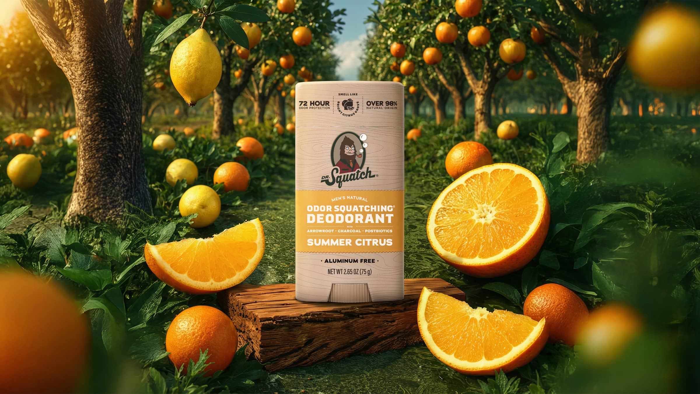 Summer Citrus Deodorant - Wash Better Every Morning